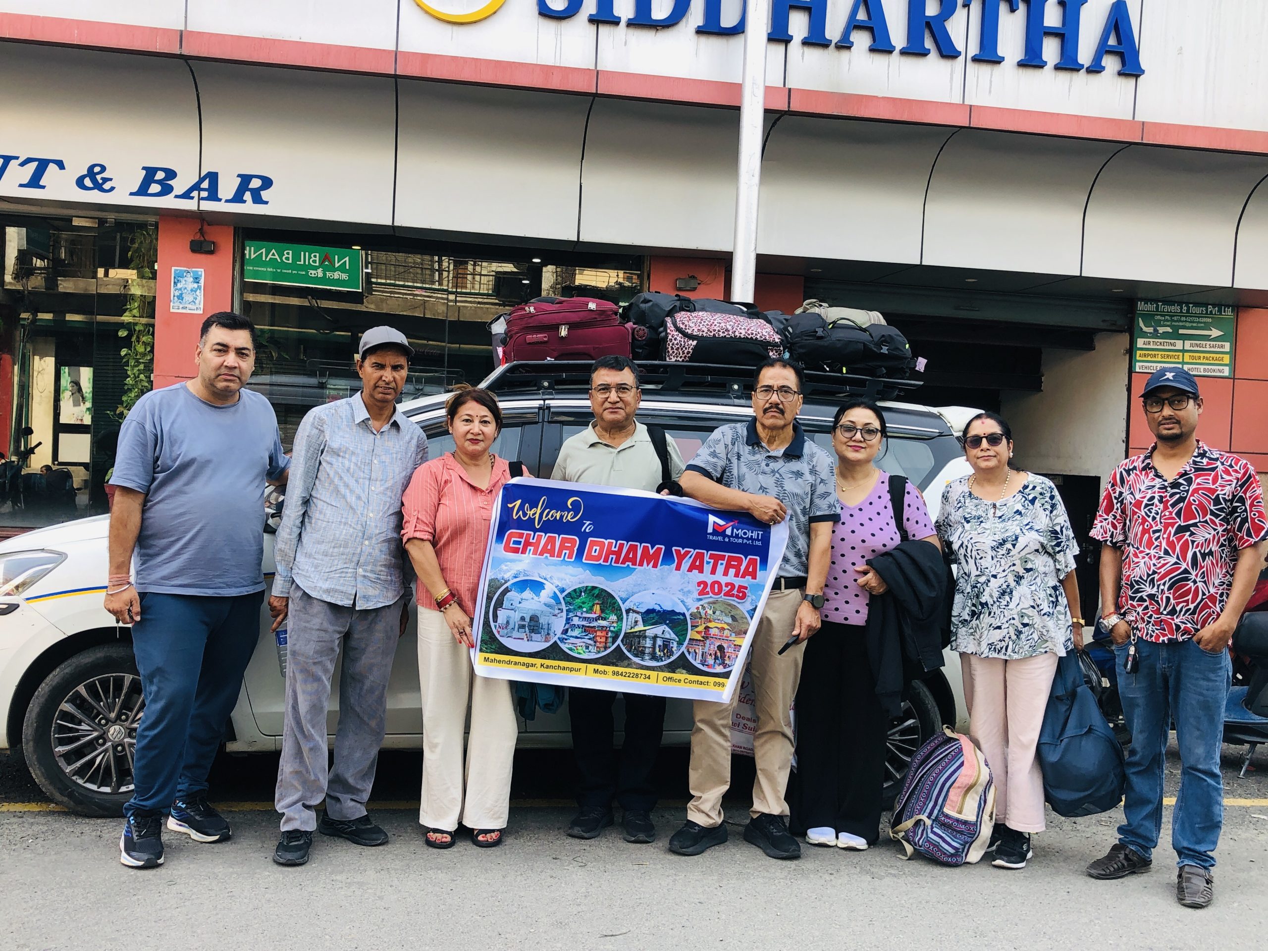 Guest Departing for Chardham Yatra