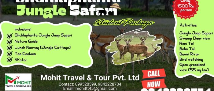 Shuklaphanta Jeep Safari